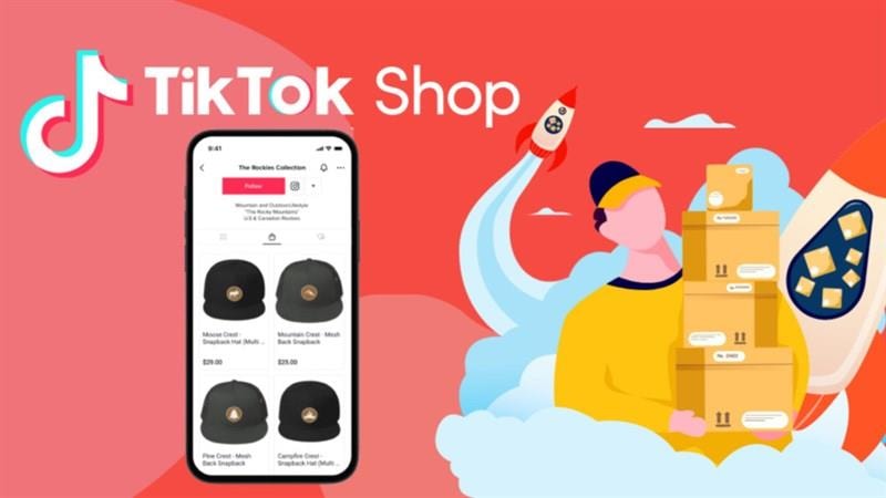 TikTok Shop phát triển mạnh nhờ livestream, video review và xu hướng mua sắm kết hợp giải trí. 