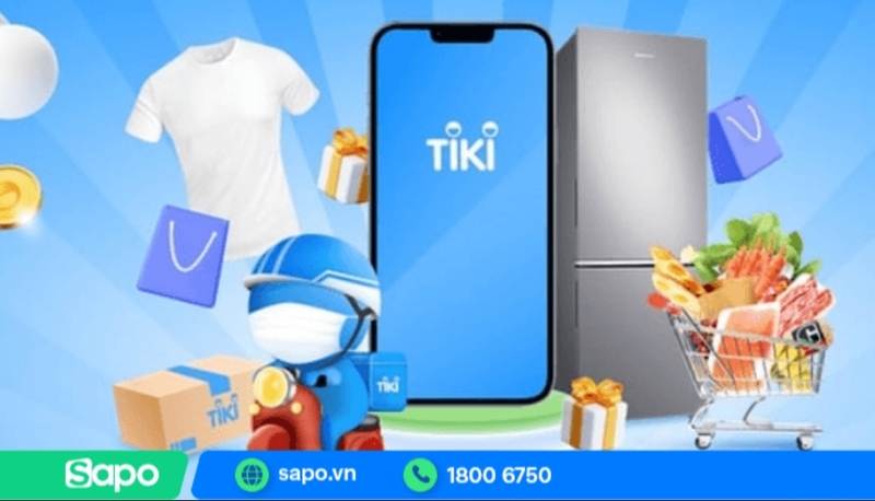 Tiki được biết đến với thế mạnh về sách, văn phòng phẩm, hàng chính hãng và trải nghiệm mua hàng gọn. 