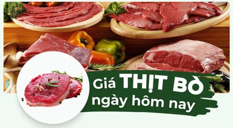 Bảng giá thịt bò tham khảo giúp người tiêu dùng dễ chọn mua theo ngân sách