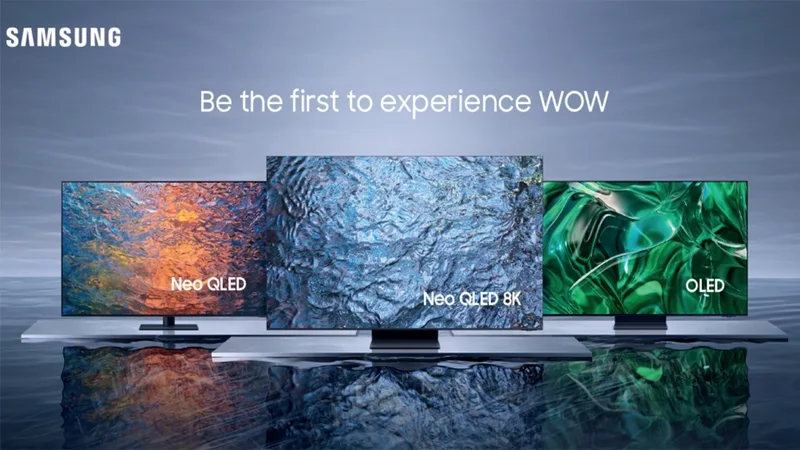 Giá tivi Samsung 55 inch thay đổi theo từng dòng sản phẩm như Crystal UHD, QLED, Neo QLED và OLED.