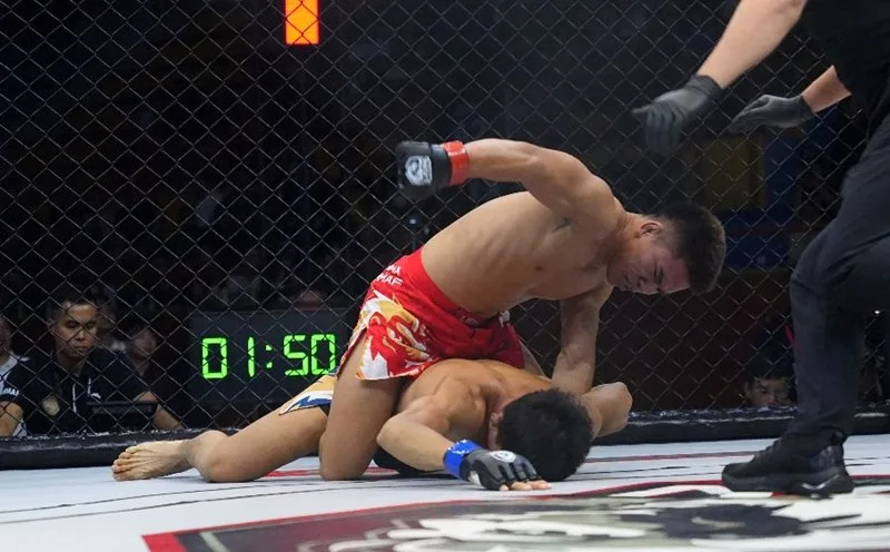 Võ sĩ MMA có thể thắng bằng knockout, submission hoặc tính điểm